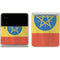 Ethiopia Flag Distressed Galaxy Z Flip3 5G Skin